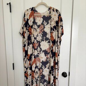 Ces Femme "For Those Who Wander" Duster/Kimono, Size L/XL